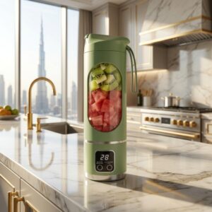 عصارة فواكه محمولة HS-860 — تصميم ذهبي راقٍ بسعر لا يصدّق!